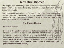 TerrestrialBiomes
