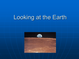 Chapter 1 Looking at the Earth