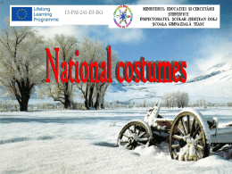 Romanian National costumes
