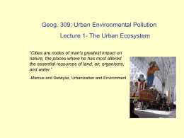 geog309_ecosystem_lecture1 - Cal State LA