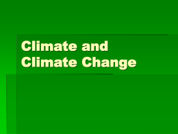 Weather and Climate Powerpoint Ch4