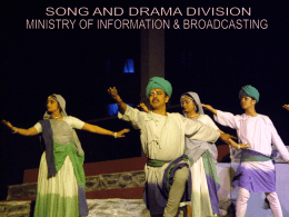 Song & Drama Division - Ministry of Rural Development