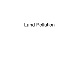 Land Pollution - Effingham County Schools