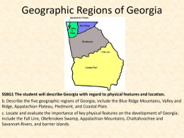 8-19-2015 Five Regions of Georgia Blog Resource