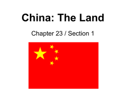 China: The Land - Cloudfront.net
