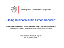 Embassy of the Czech Republic in Ljubljana