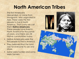 The First Americans - NHA7