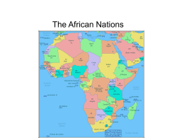 Africa - TeacherWeb
