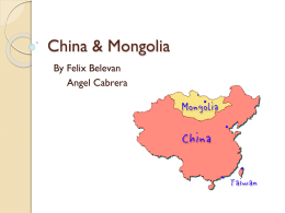 China & Mongolia