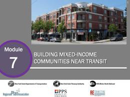 Module 7_Building Mixed-Income Communities
