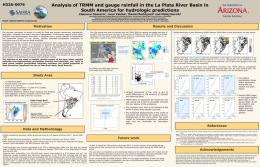 Monte Carlo Analysis of Land Surface Parameters using - U