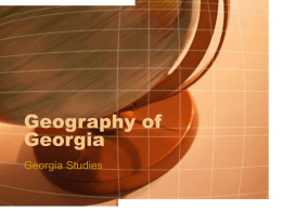 Geography of Georgia