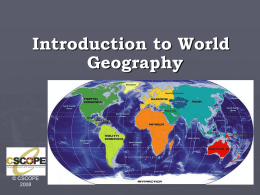 What is Geography????