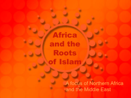 Africa and the Roots of Islam