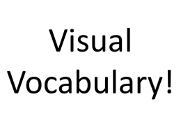 visual vocabulary geography!x