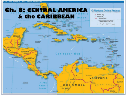 HUMAN GEOGRAPHY Central America and the