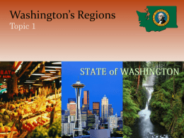 Regions of Washington PPT