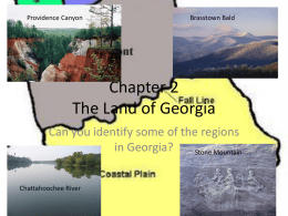 The Land of Georgia - PSSocialStudiesDepart