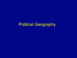 Chapter 1 - Stepek AP Human Geography