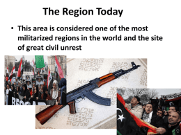 The Region Today
