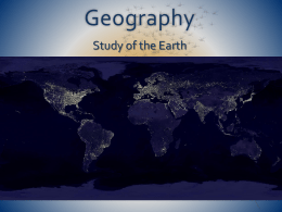 Geography PPT Unit 1-4