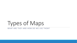 Types of maps