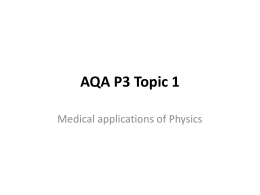 AQA P3 Topic 1 - The Polesworth School