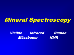 Mineral Spectroscopy - University of Colorado Boulder