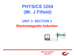 PHYSICS 2204 (Mr. J Fifield)