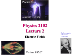 Physics 2102 Spring 2002 Lecture 2