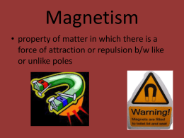 Magnetism - Physical Science