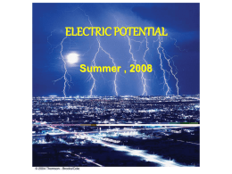 ELECTRIC POTENTIAL