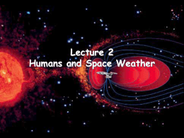 Humans and Space Weather