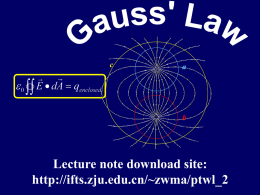 Gauss` Law