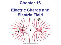 16-7 through 16-9 Electric Fields