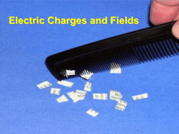 8.1 Electric Charge and Electric Field