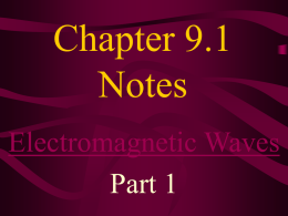 Chapter 9.1 Notes