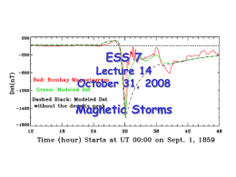 ESS 7 Magnetic Storms