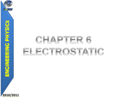 Chpt 6 - Electrostatic