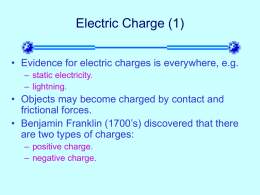 ELECTRIC FIELD ppt