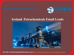 Ireland  Petrochemicals Email Leads