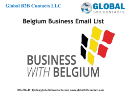Belgium business Email List