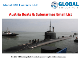 Austria Boats & Submarines Email List