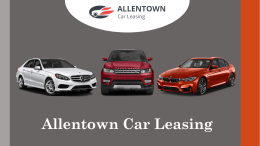 Allentown Car Leasing