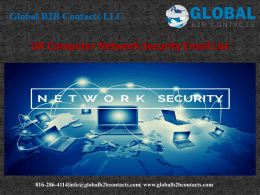 UK Computer Network Security Email List