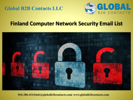 Finland Computer Network Security Email List