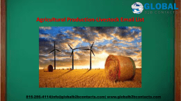 Agricultural Production-Livestock Email List