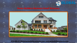 Home Builders Business Email Directory