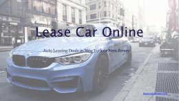 Lease Car Online