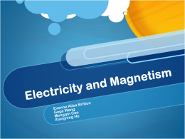 nature phenomenon of electricity and magnetism